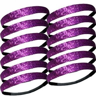 sports softball glitter headbands for women and girls